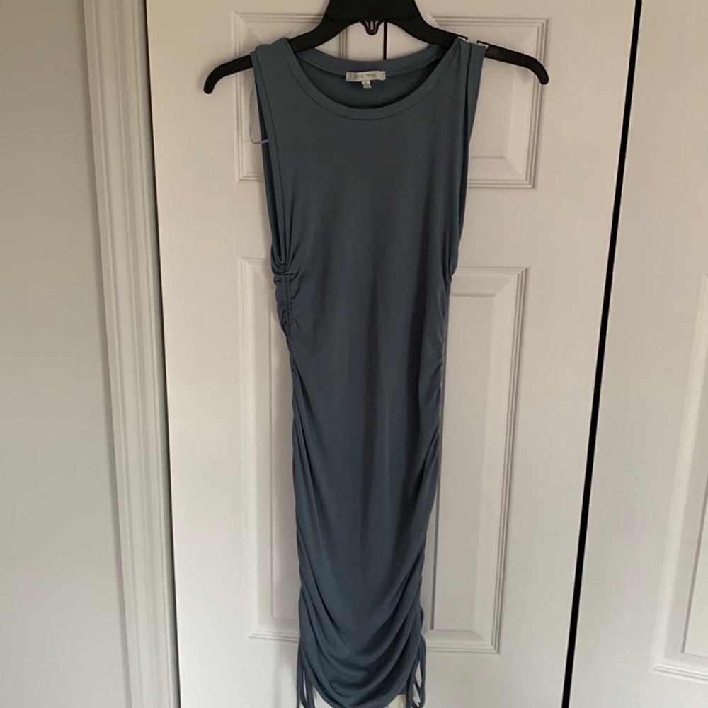 Slate Blue tight dress